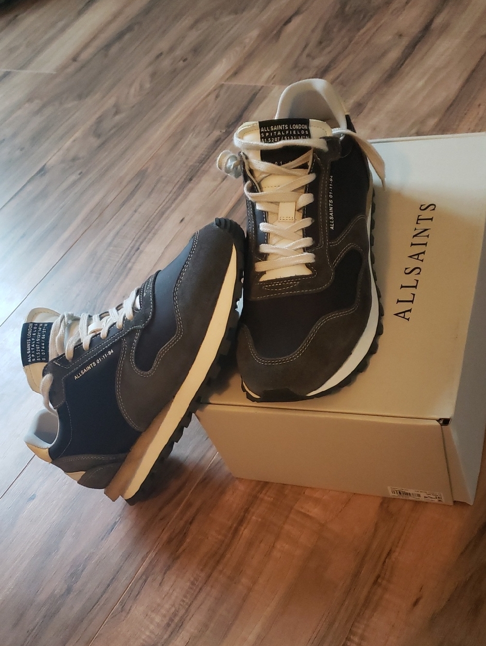 All Saints Rimini Trainers - Picture 4 of 16